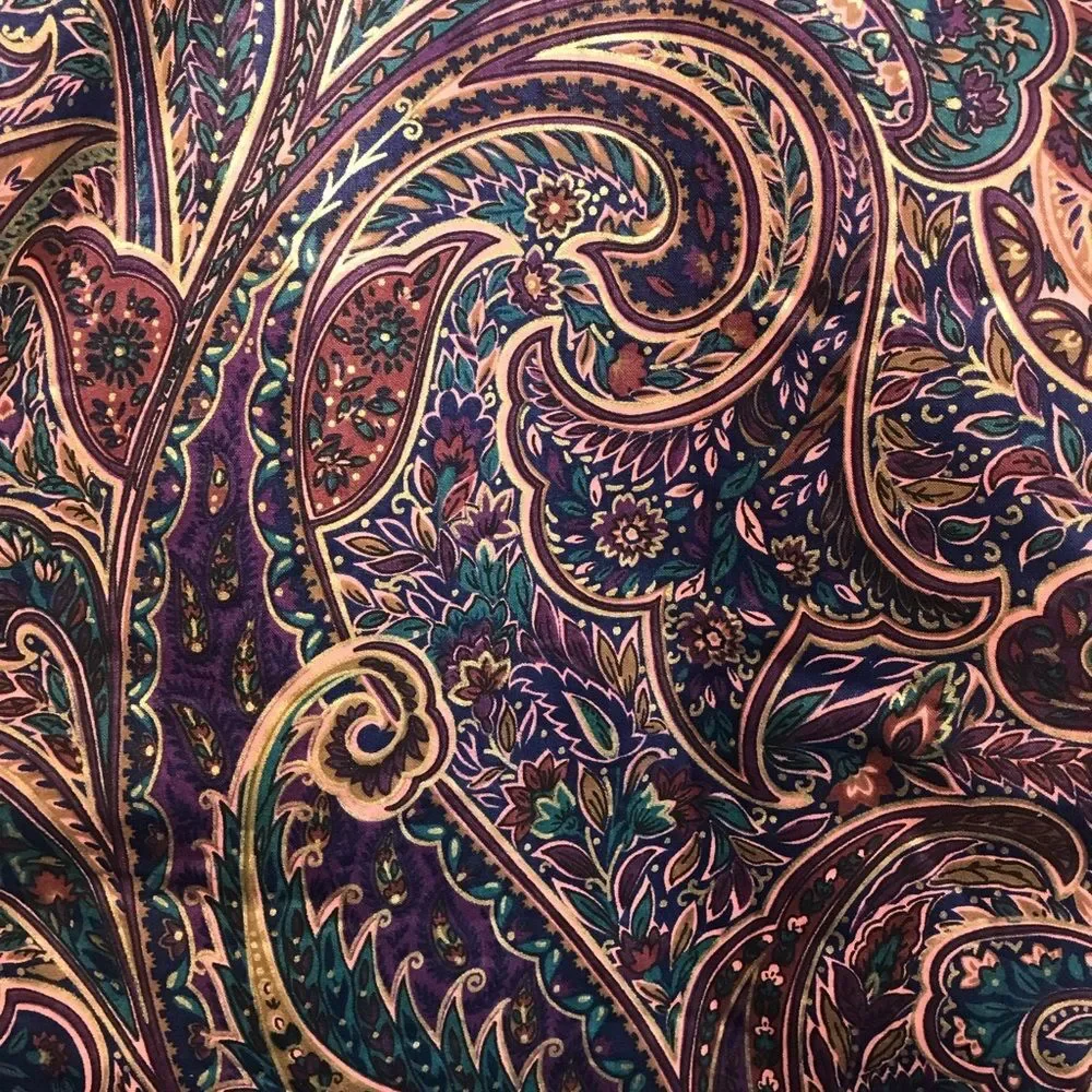 Paisley Hang Up Travel Jewelry Accessory Garment Bag